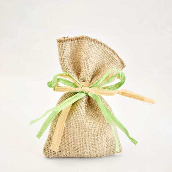 Μπομπονιέρα Πουγκί Λινάτσα