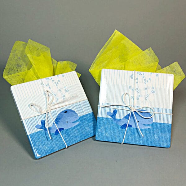 Μπομπονιέρα Τυπωμένο Κεραμικό Σουβέρ