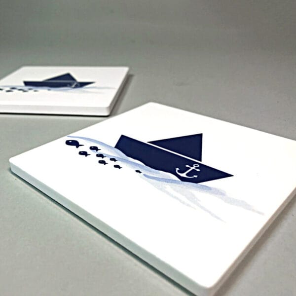 Μπομπονιέρα Τυπωμένο Κεραμικό Σουβέρ